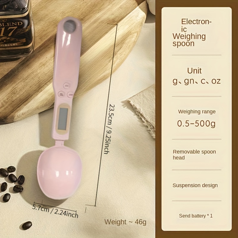 Electronic Measuring Spoon Digital Scale Spoon Portable Food - Temu