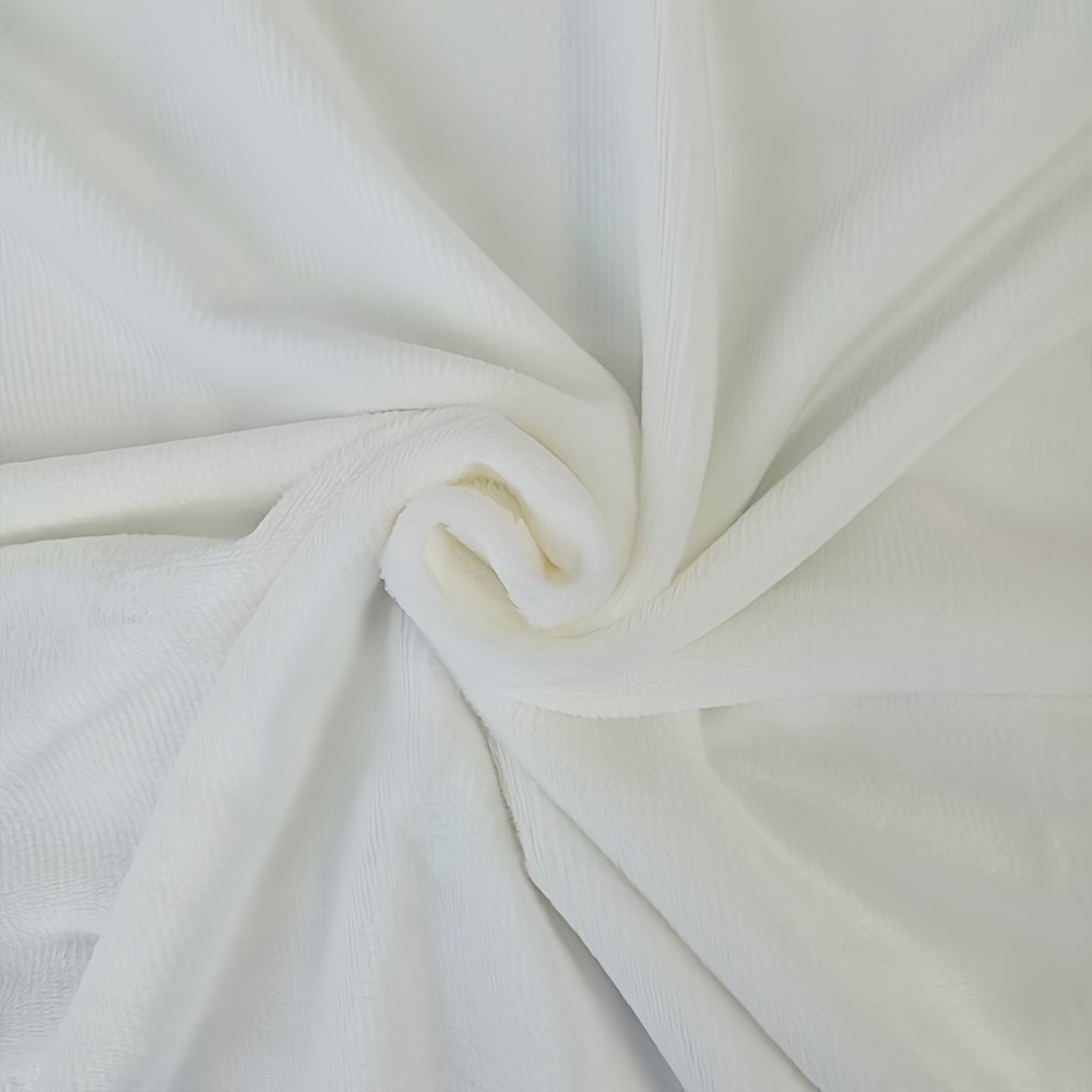 1 Sheet 50x160cm/19.7x62in Super Soft Short Plush Polar Fleece Fabric Handmade Flannel