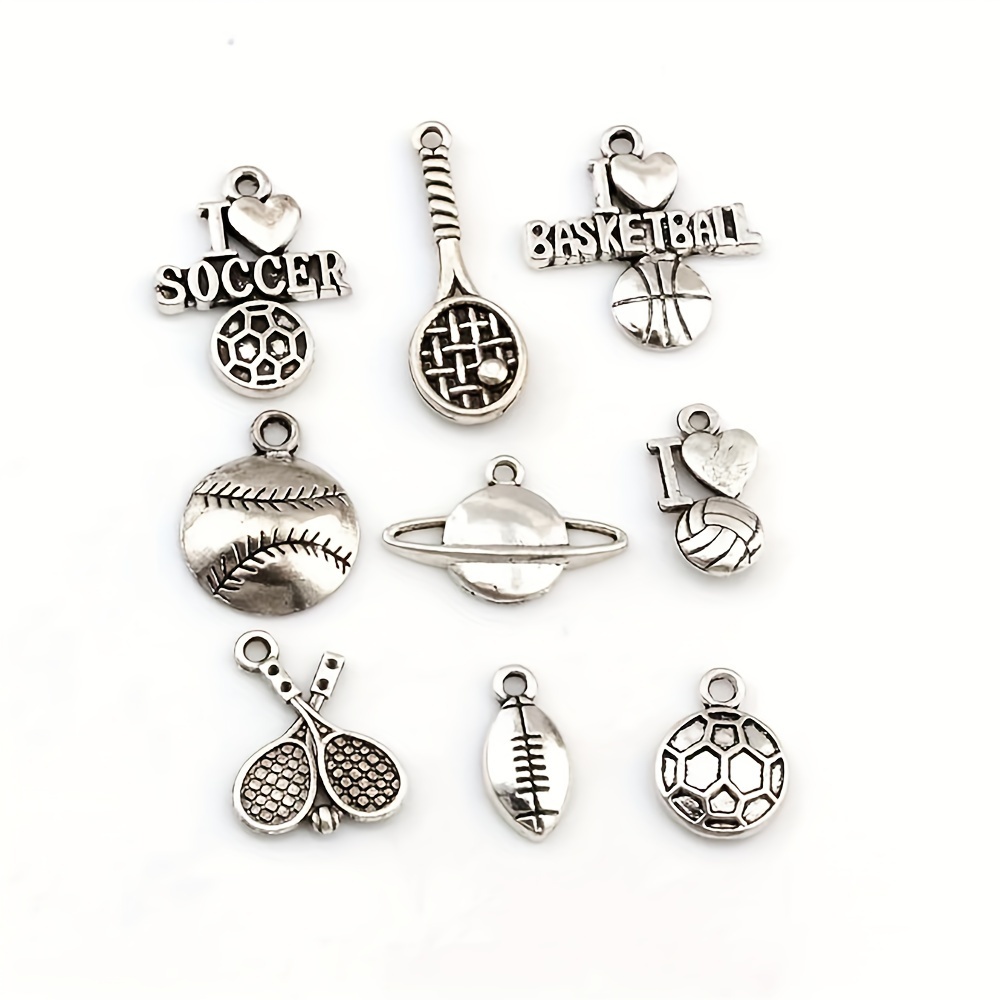 Sports jewelry clearance charms