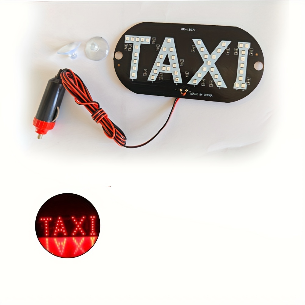 Car Led Lichtschild Usb schnittstelle Taxi schild - Temu Austria