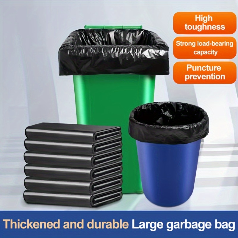 Leaf Storage Bag Waterproof Garden Trash Can Plastic Yard Waste