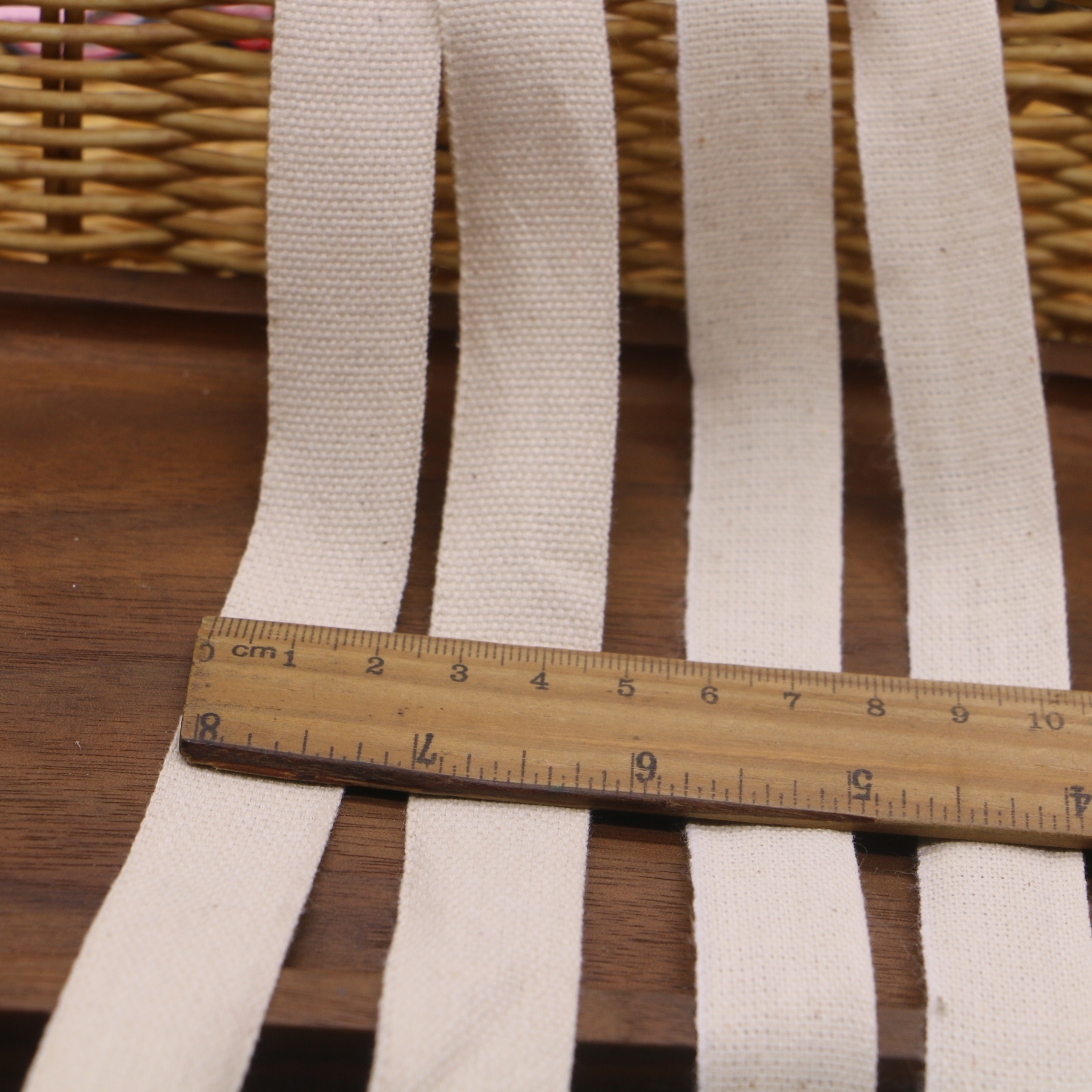 Cotton Twill Ribbon Bias Herringbone Tape Webbing Strap - Temu