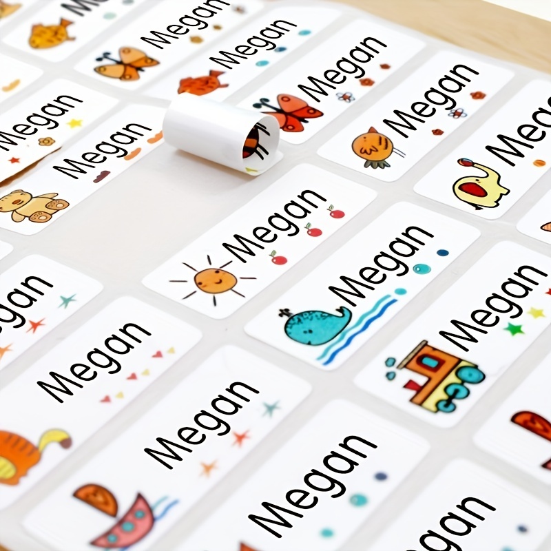 Kid's Labels: Personalized Name Stickers For Kids