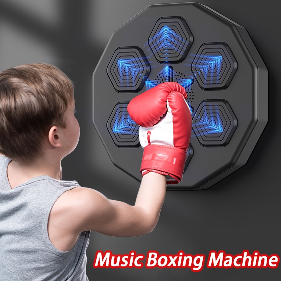 Music Boxing Machine Home Wall Mounted Electronic Boxing Machine Black