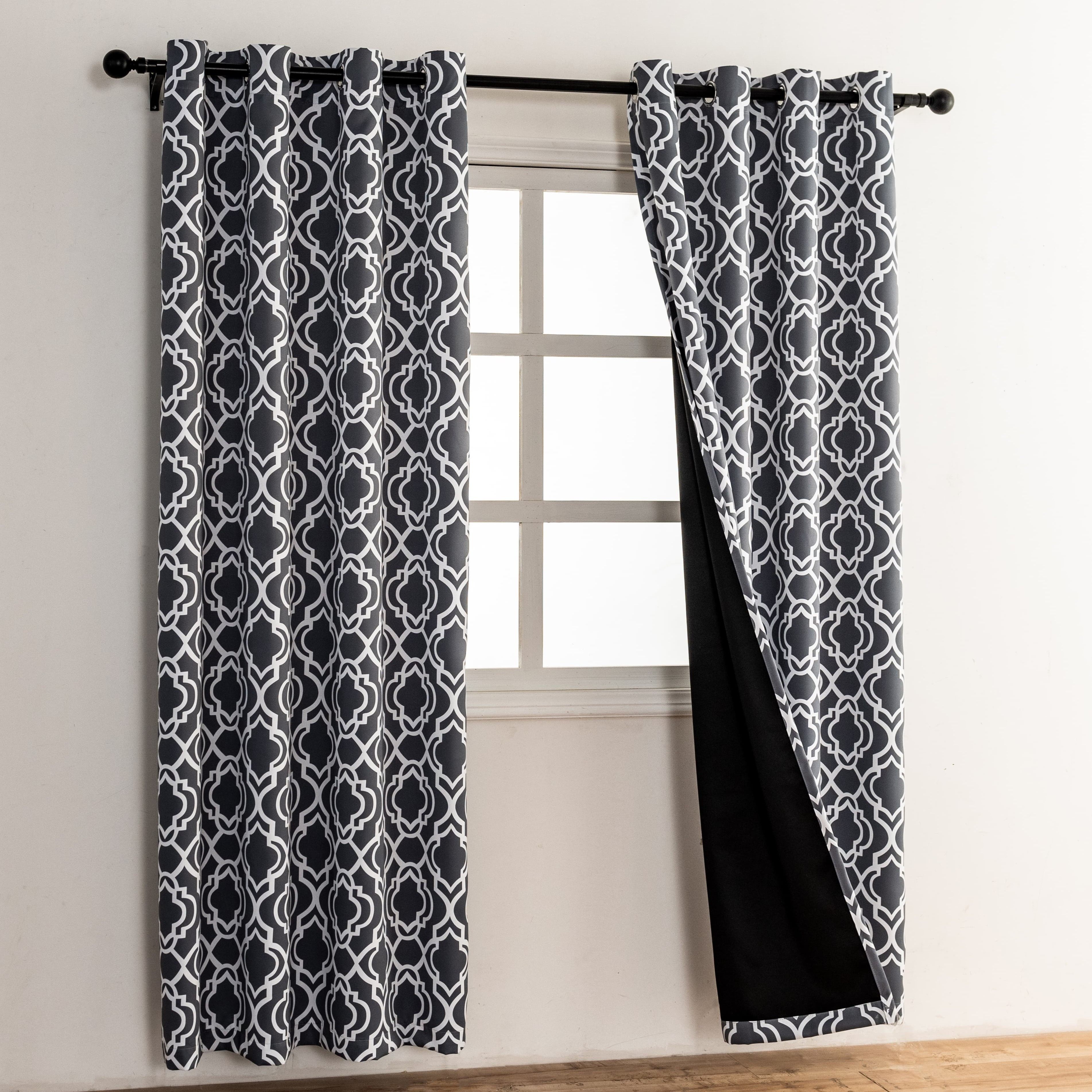 Faux Linen Curtain Blackout Thermal Insulated Room Darkening - Temu