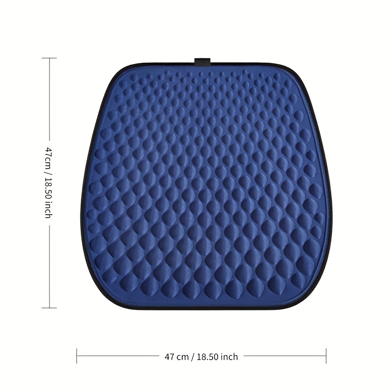 Car Seat Cushion Single Piece Summer Cooling Pad Jelly Silicone