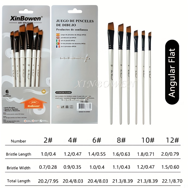 Paint Brushes For Oil Painting And Watercolor, Professional Artist