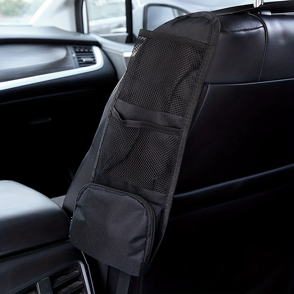 Maximieren Sie Den Stauraum Ihres Autos Mit Dieser Großen Kapazität Auto  Sitz Netztasche! - Auto - Temu