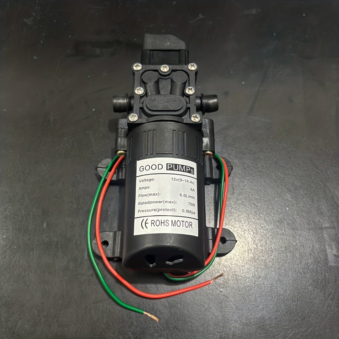 Bomba de Agua 12V 130PSI RV Bomba con Interruptor Automático de Alta  Presión