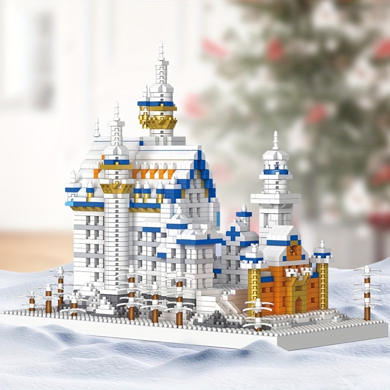 Kaufe 2506PCS Mini Blocks Weihnachten Kaffeehaus Shop dreistöckige  Architektur Modell Bausteine ​​Weihnachtsmann Baum Ziegel Spielzeug für  Kinder Erwachsene Weihnachtsgeschenk