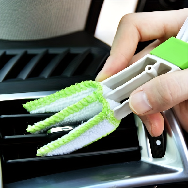 Reheyre Car Air Conditioning Vent Cleaning Brush - Soft Bristles For  Automotive Dashboard Dusting & Detailing - Temu