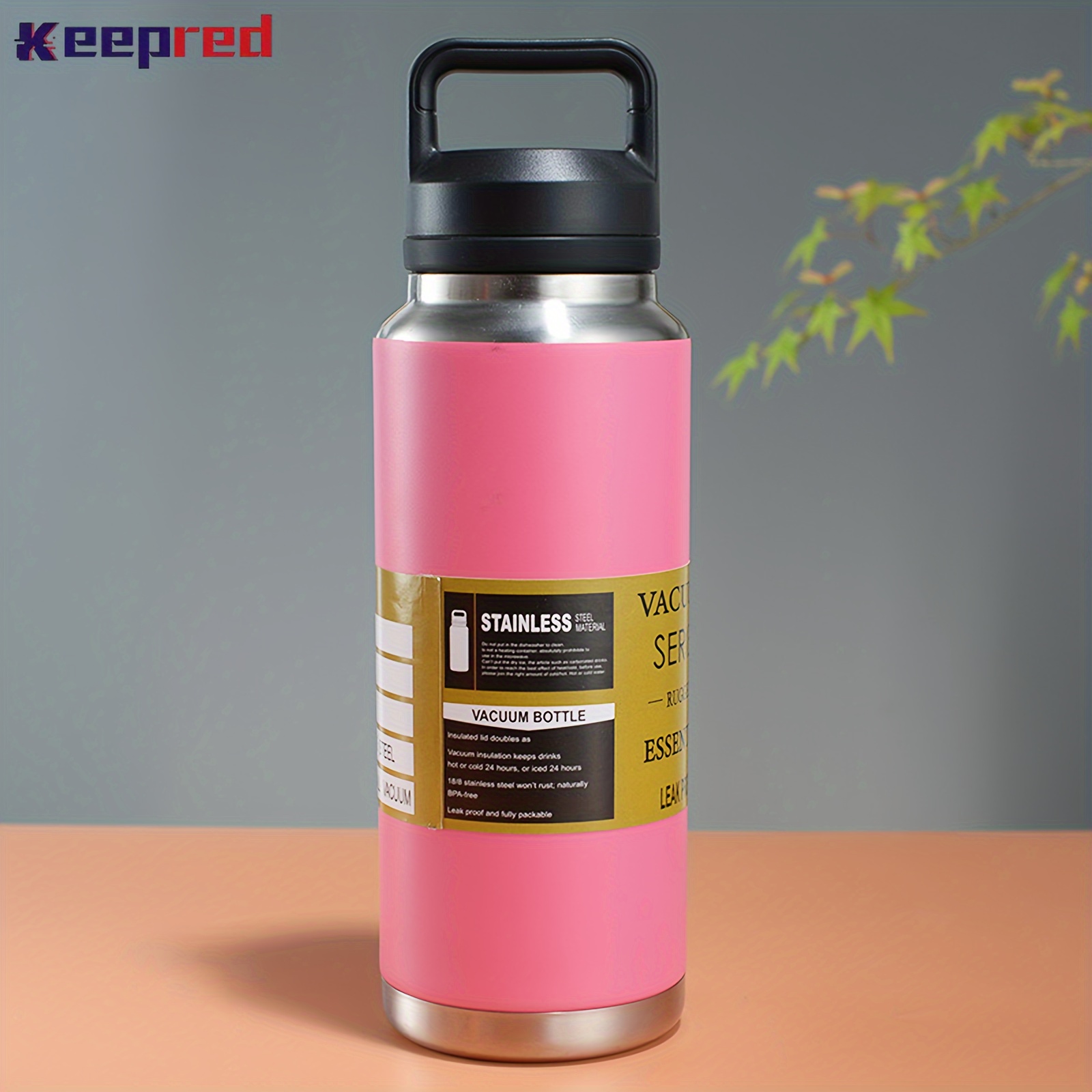 Keepred Gradient Water Bottle Portable Leakproof Bottle - Temu