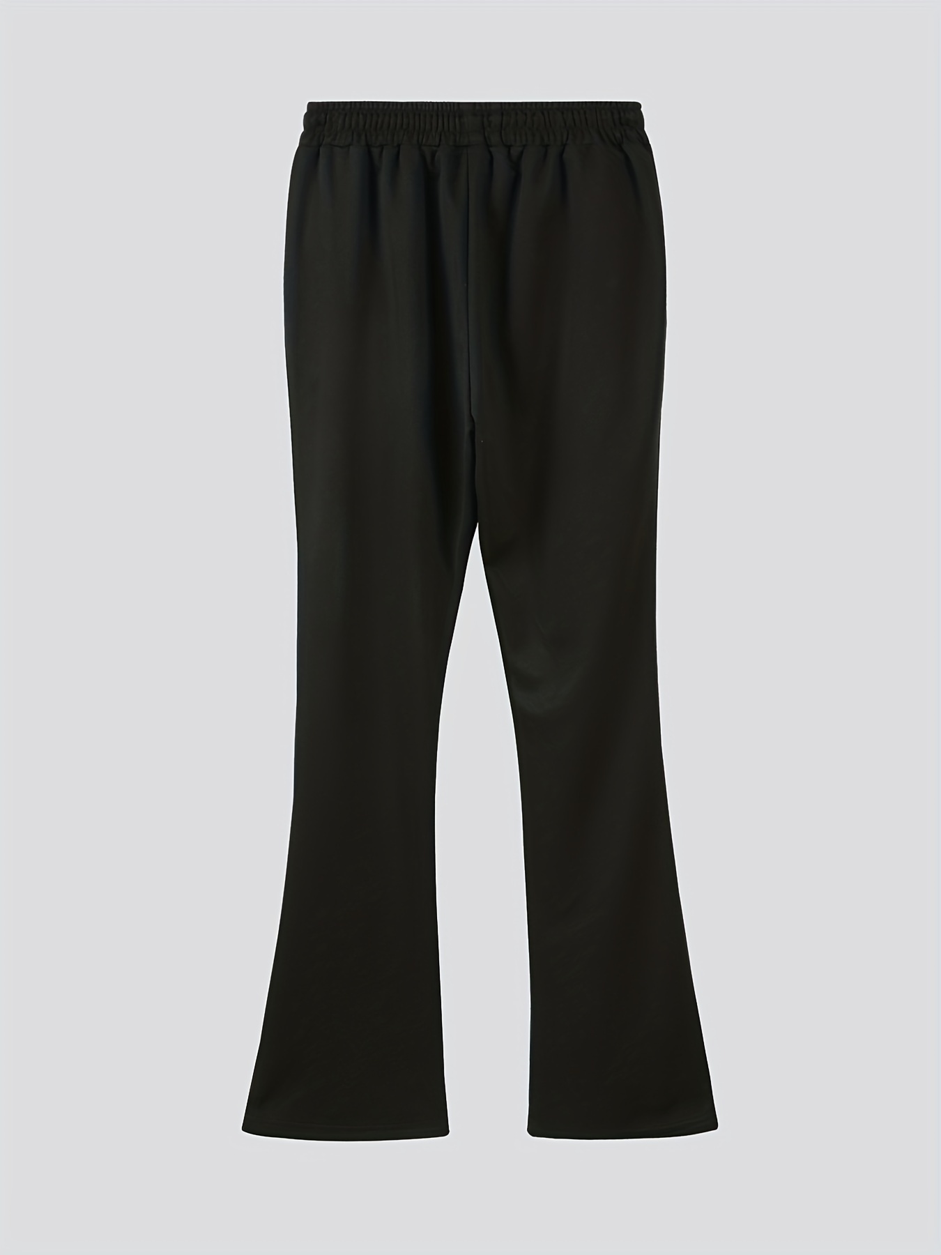 Men's Comfy Bell Bottom Pants Hip Hop Style Joggers