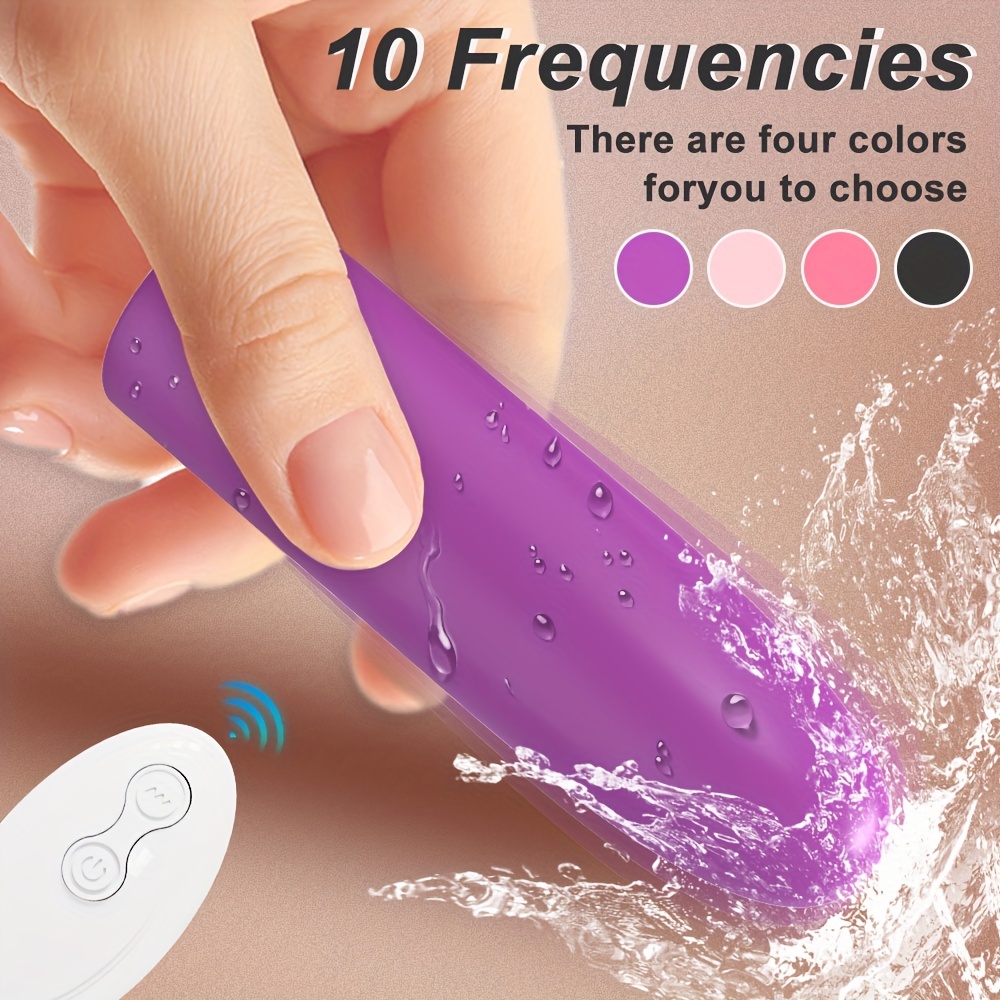 Female Bullet Vibrator 10 Frequency Mini Charging Bullet - Temu