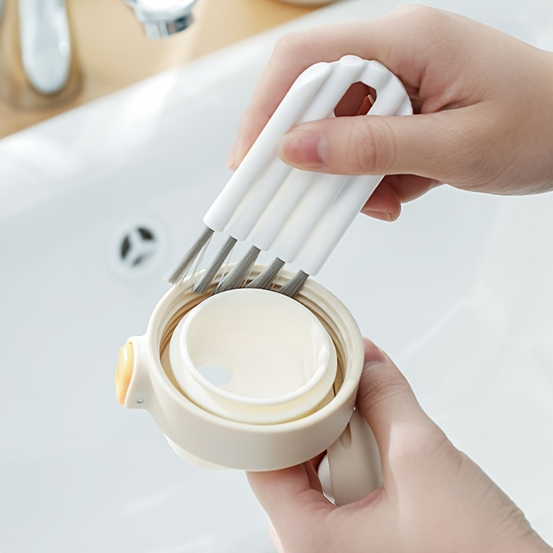Cup Brush Multifunctional Cup Lid Feeding Bottle Nipple Cleaning