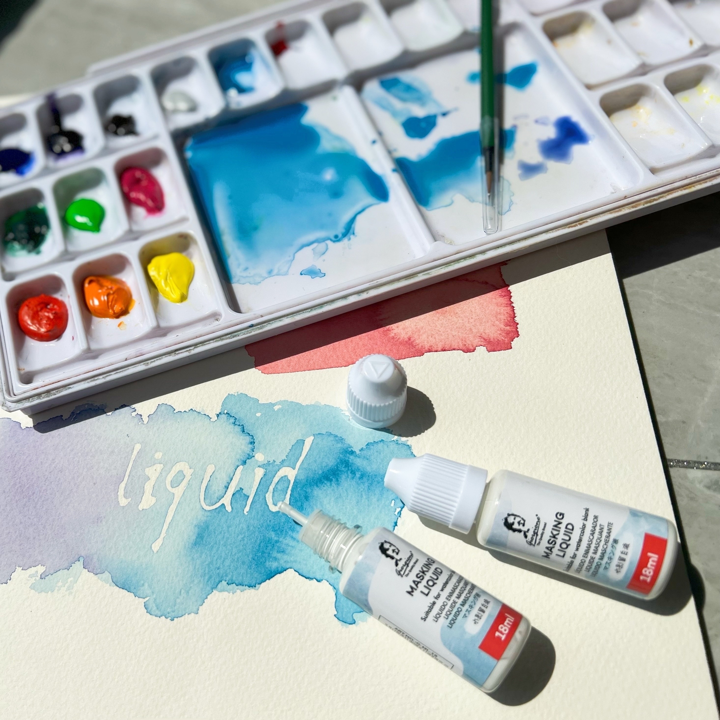Watercolor White Paint High Gloss Special Pen Type - Temu