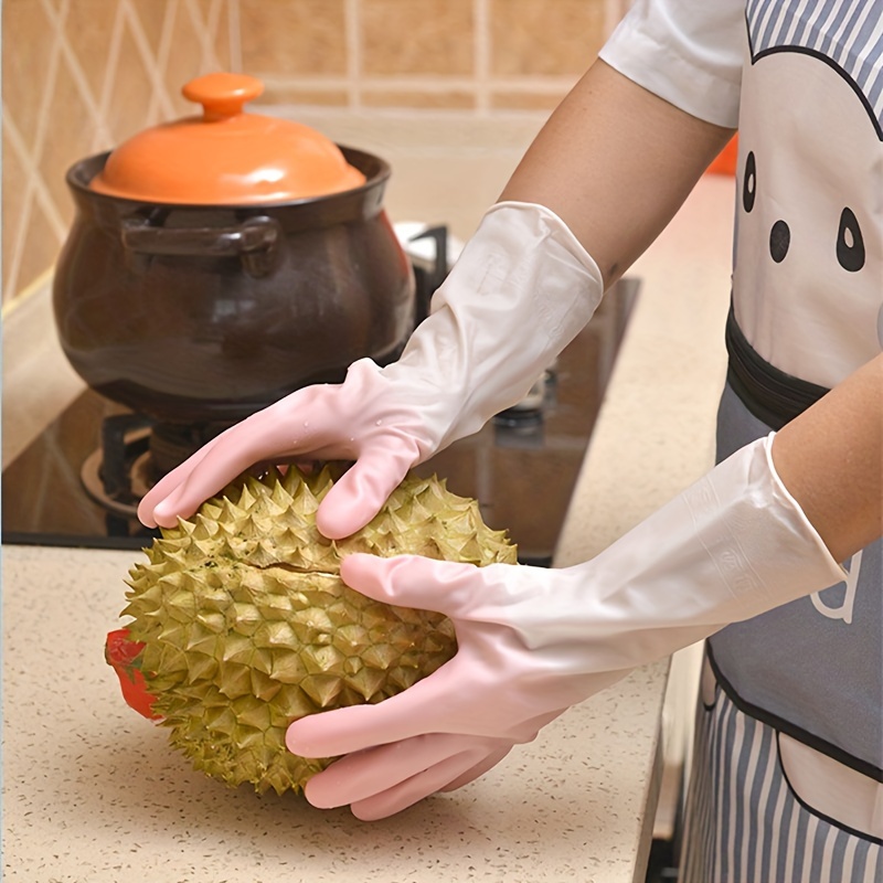 Reusable Kitchen Gloves for Dishwashing, Hand Protection for Cleaning