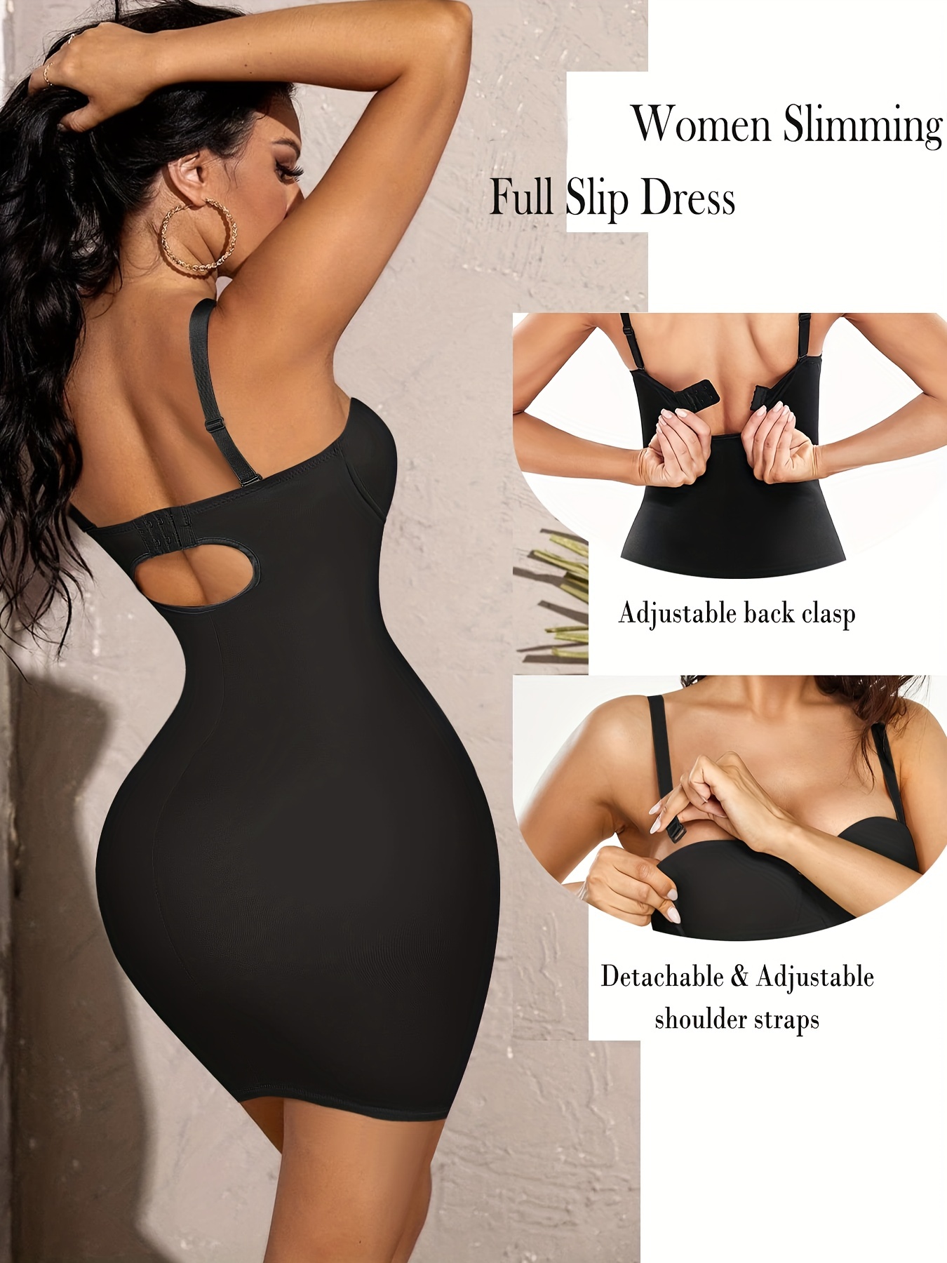 Cheap Women Seamless Control Slips Underdress Body Shaper Slimming  Underwear Shaperwear Lingerie Dress