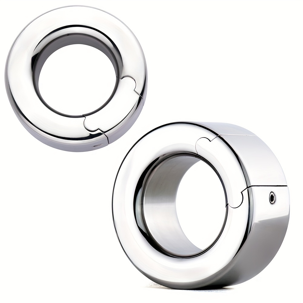 Male Penis Ring With Metal Ball Exercise Device Weight - Temu