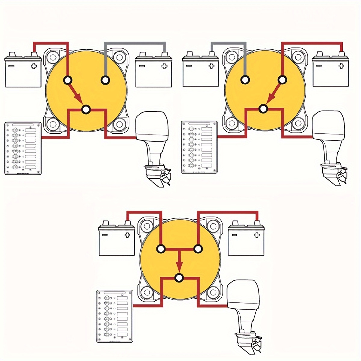 1 Set Interruptor Desconexión Batería Interruptor Maestro - Temu