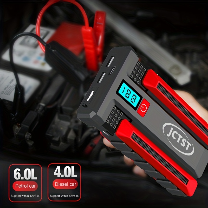 Power Bank Jump Starter Portable Charger Car Booster 12v Auto
