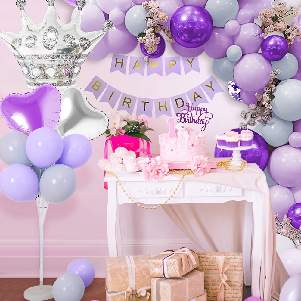 AYUQI Unicorn Birthday Decorations Girl DIY Birthday Party Decorations for  Kids Baby Shower