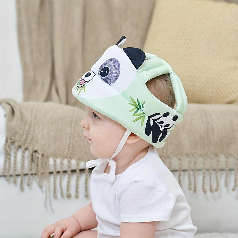 Casco de bebé ajustable para niños pequeños, casco de seguridad para bebés  de 1 a 2 años (animal)