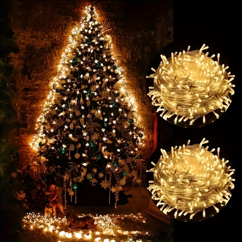 2M 3M 5M 10M LED String Lights Waterproof Fairy Lights AA Battery Powered  Holiday Lighting for Christmas Tree Wedding Party Deco