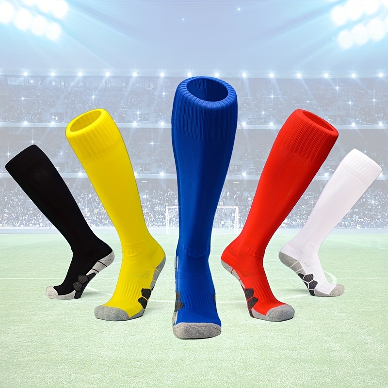 Soccer Protective Accessories Guard Socks Calf - Temu