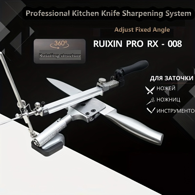 Knife Sharpener Kit System Professional 360° Rotation Flip - Temu
