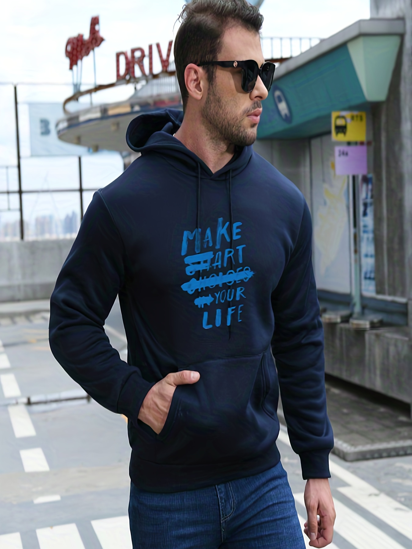 Let's Play Game Print Hoodie, Cool Hoodies For Men, Men's Casual Graphic  Design Pullover Hooded Sweatshirt With Kangaroo Pocket Streetwear For  Winter Fall, As Gifts - Temu