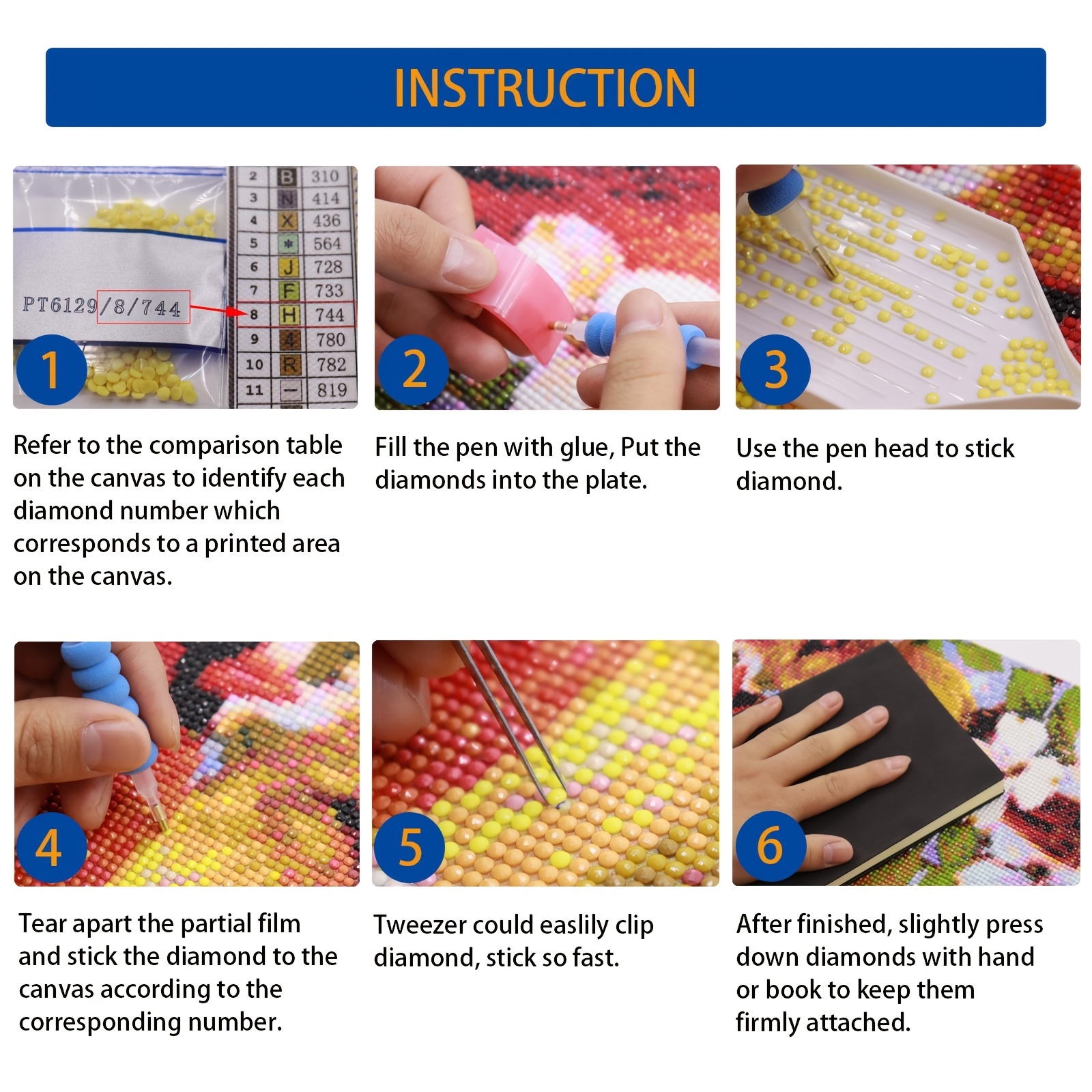 Artificial Diamond Painting Kits For Adults Full Round - Temu