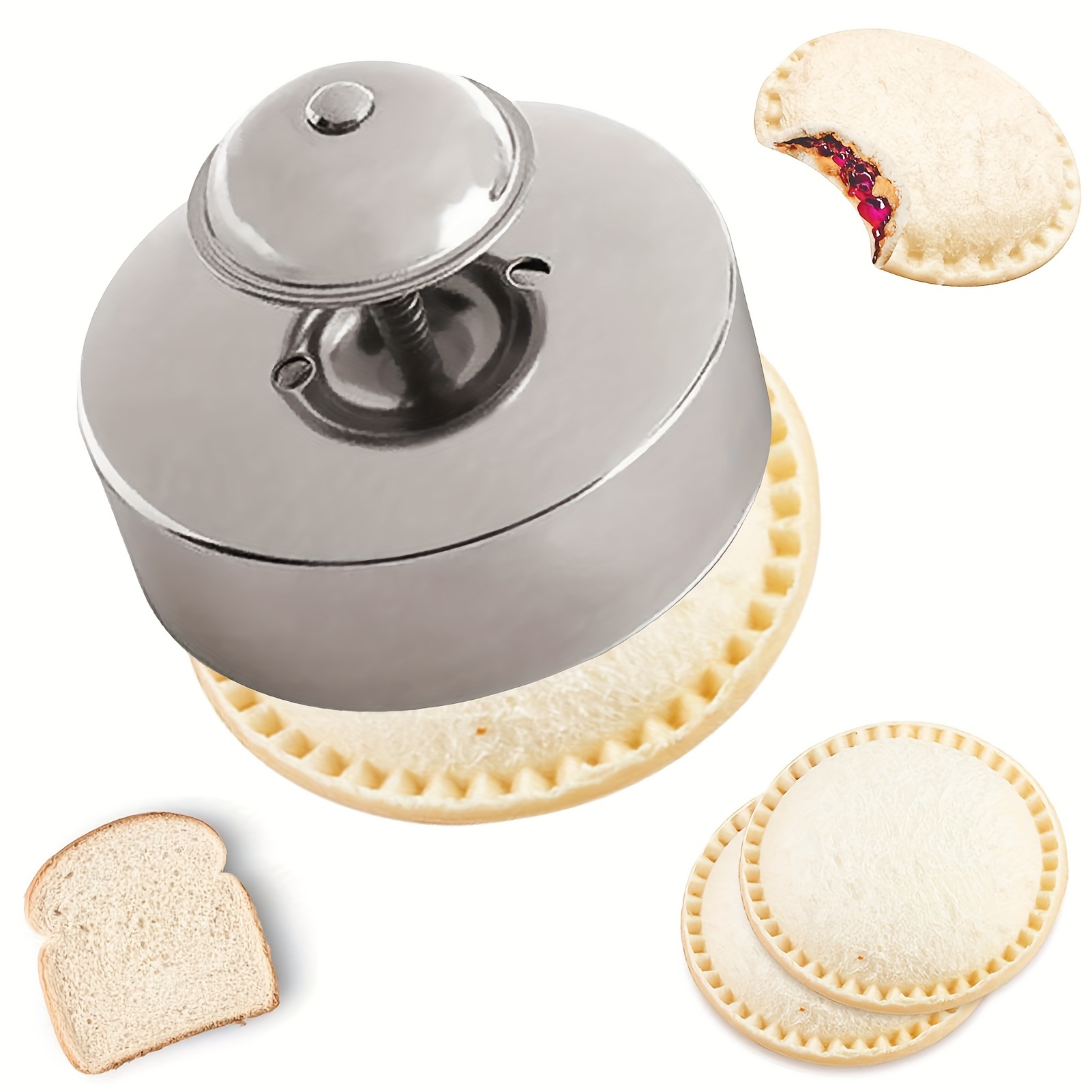 

Stainless Steel Sandwich Cutting And Sealing Die Bread Spring Die Sandwich Cutter And Sealing Machine