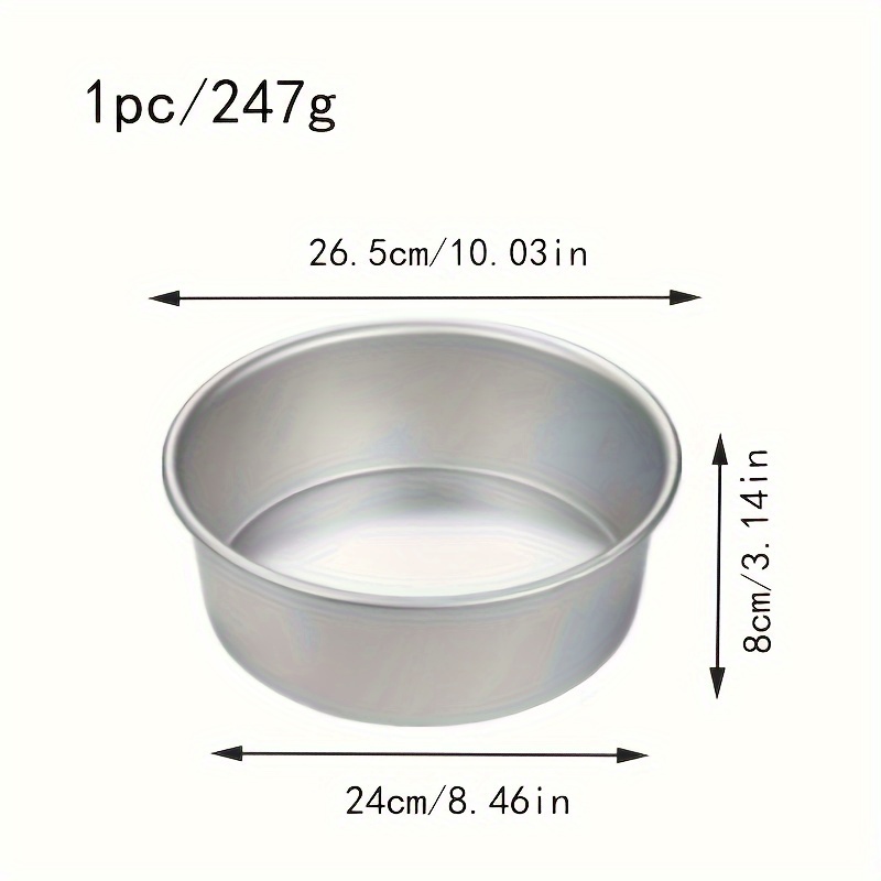 1/3 Pezzi Di Stampo Per Torte Rotonde Da 4/6/8 Pollici - Temu Italy