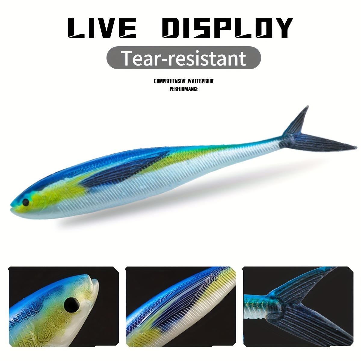 BrilliantDay Artificial Fishing Lure Kits Soft Lure Palestine