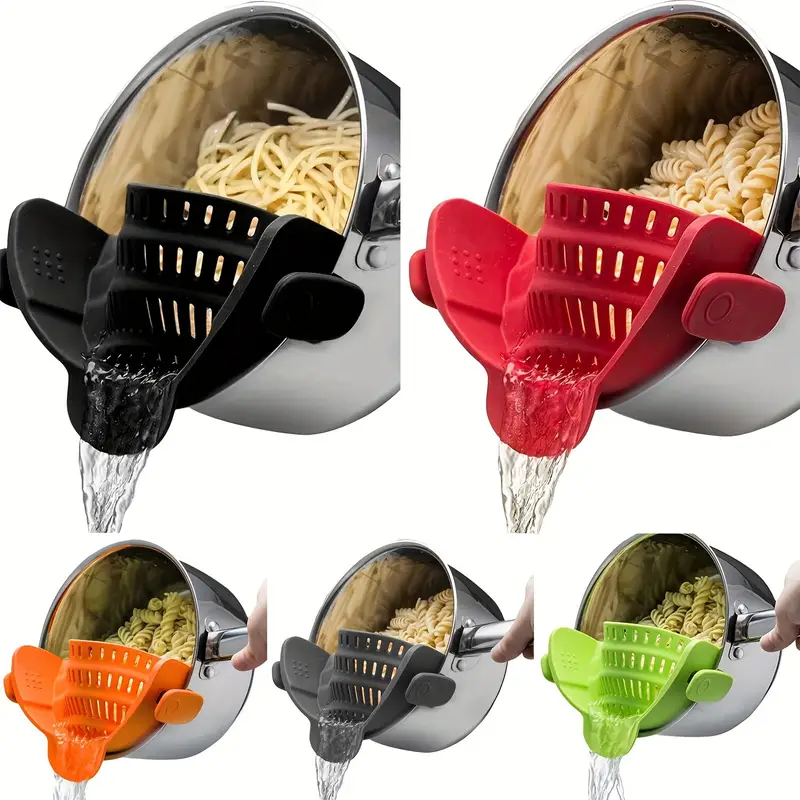 Clip On Silicone Food Strainer