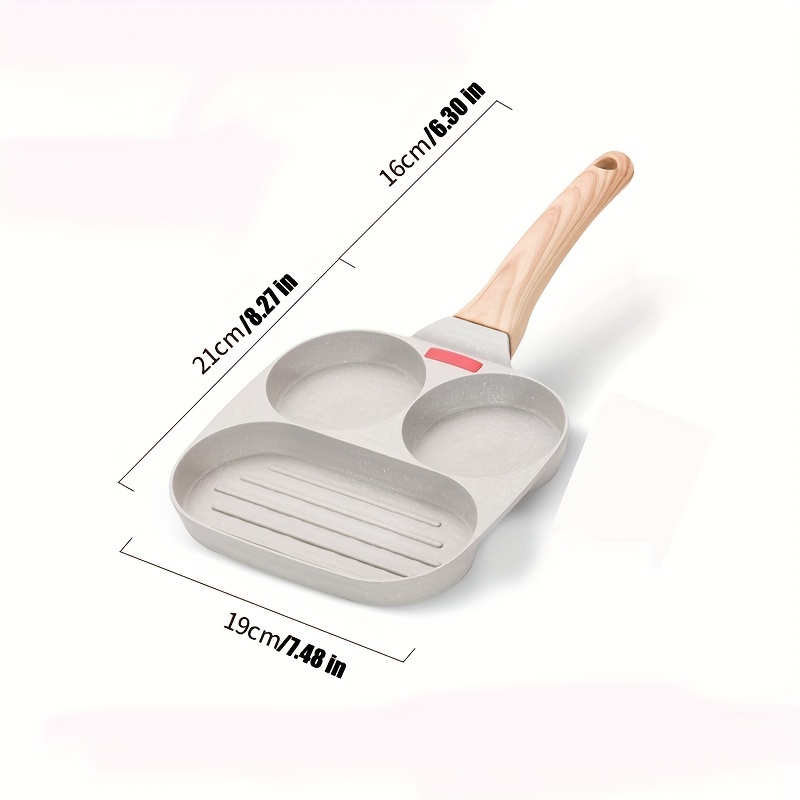 1pc/1set Omelette Pan, Frying Pan, Multifunctional Pancake Pan Non-Stick  Omelet Pan, Cooking Pan For Omelet, Burger, Breakfast Pancake  MakingUniversal