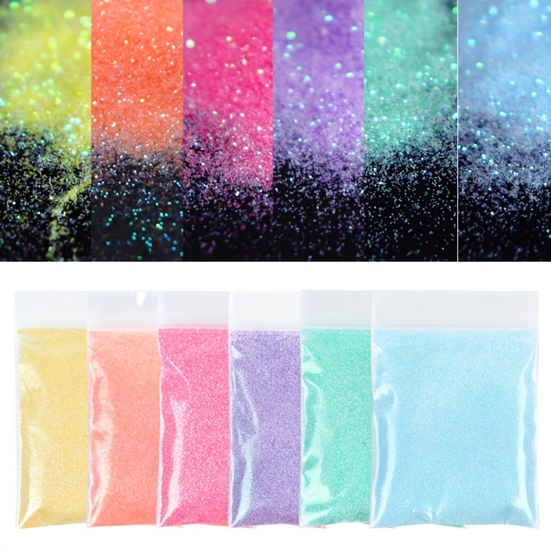 Shoppertize Glitter for Craft, Fine Glitter Powder for Craft & Artwork  (Pack of 12) : : Home & Kitchen