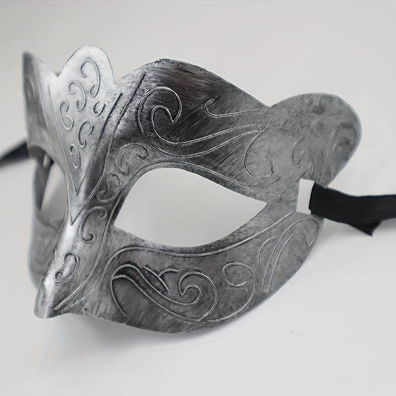 Masquerade Roman Style Mask Half Face Rave Mask Party - Temu