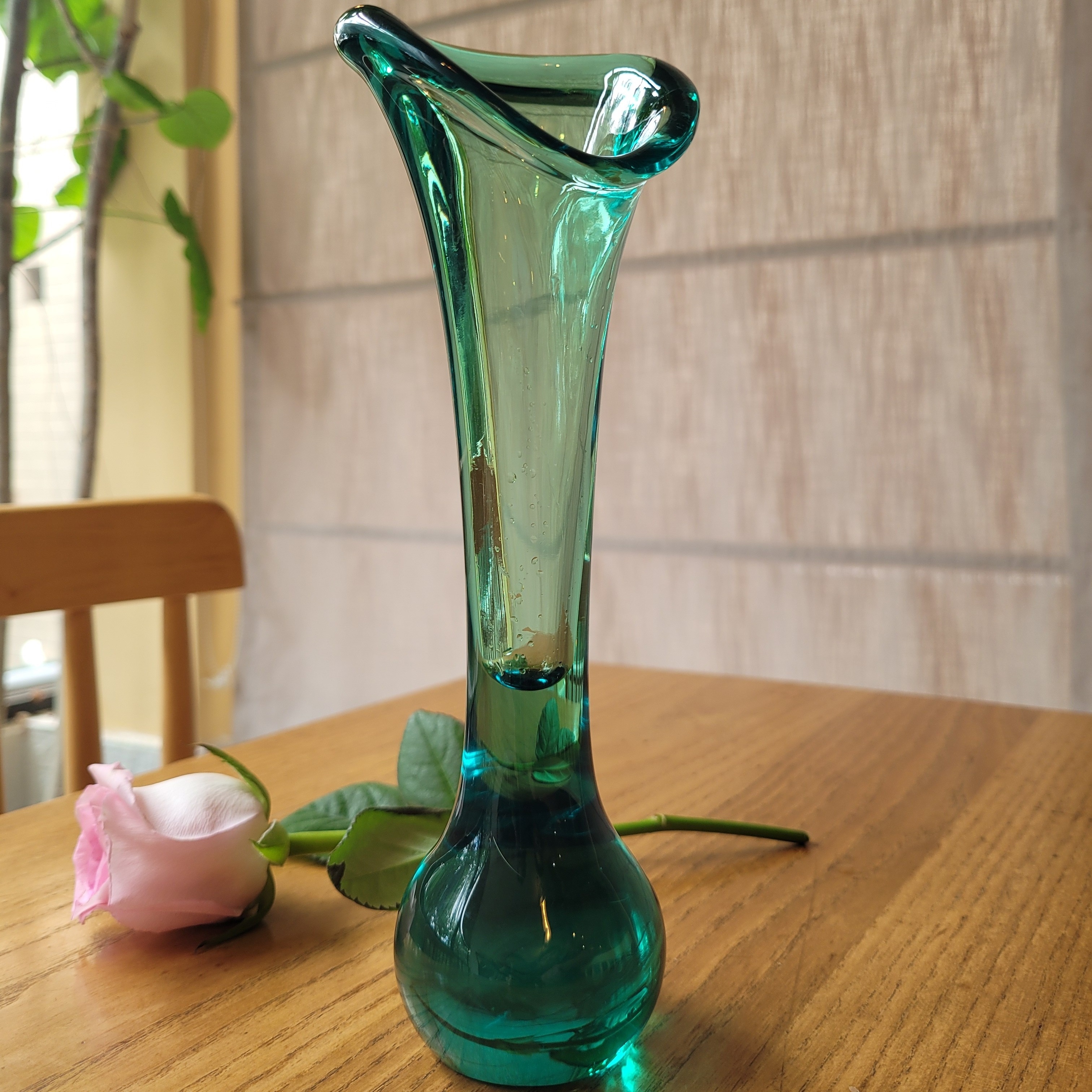 

1pc Style Minimalist Luxury Sea Vase, Acrylic Flower Vase, High-value Flower Vase Ornament