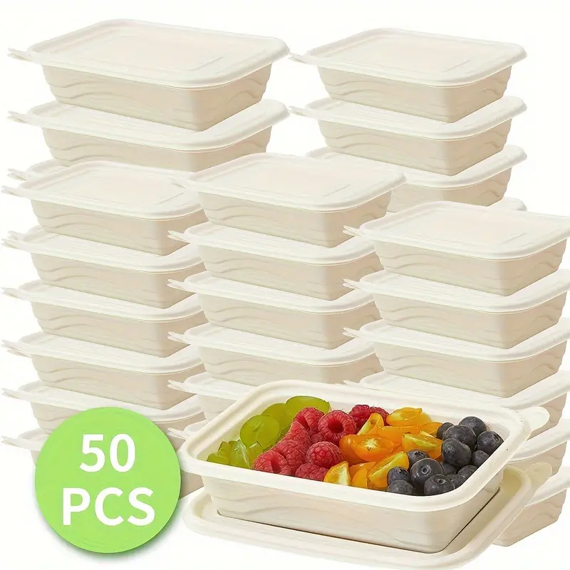 AURORA TRADE Meal Prep Containers Stackable Bento Boxe with Lid Lunch Boxes  Travel Containers Reusable BPA Free Dishwasher, Microwave, Freezer Safe 