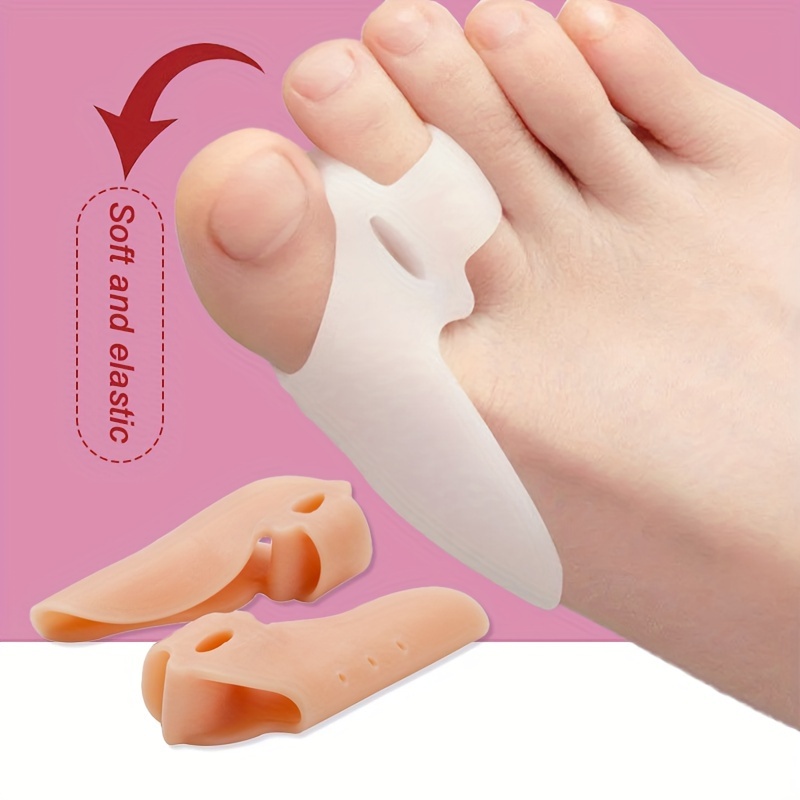 Soft Silicone Toe Separators, Pedicure Corn Callus Remover, Home & Night  Use - Long-term Use & Replacement Required - Temu
