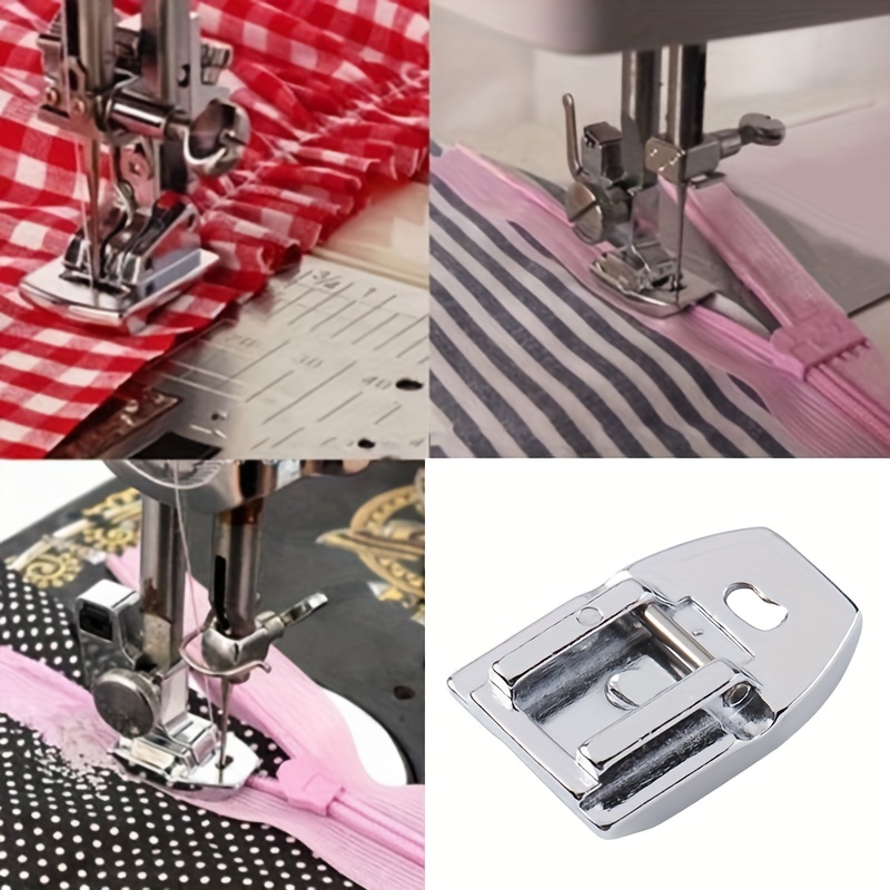 Concealed Invisible Zipper Presser Foot Attachment for Brother Sewing  Machine