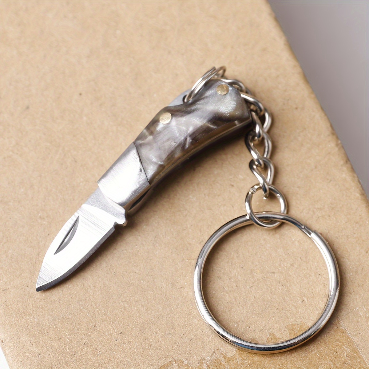 Multi functional Key Chain Knife Pocket Kinfe Folding Box - Temu