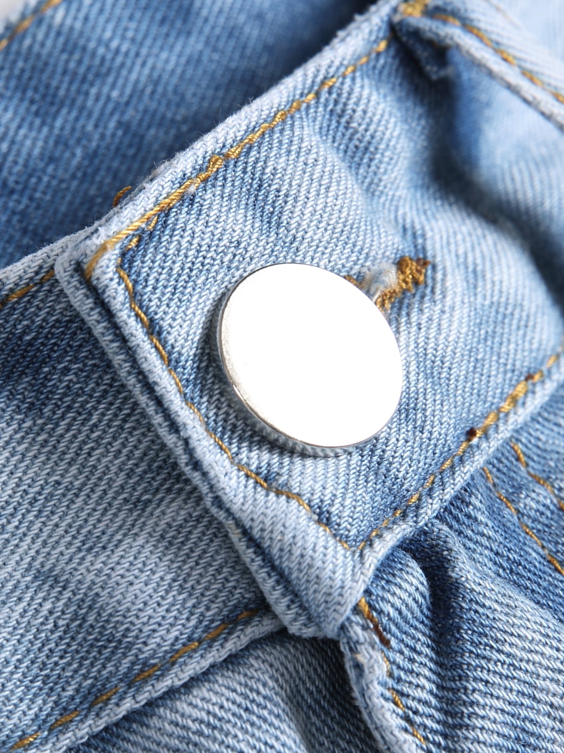 Men's Distressed Denim Shorts for Summer