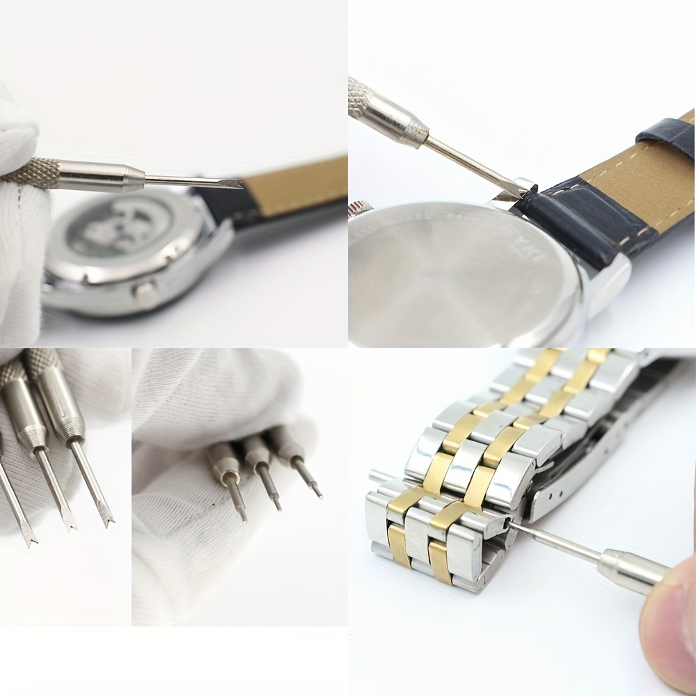 3PCS Double Tip Pins Tools for Watch Strap Repair