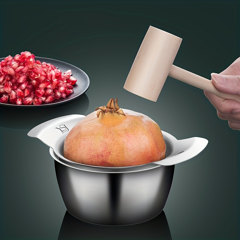 1 Set kitchen Pomegranate Peeler Stainless Steel Pomegranate Deseeder  Pomegranate Peeling Tool