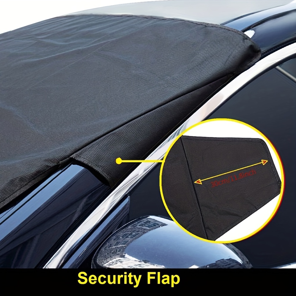 Auto-Sonnenschutz Frontscheibe Schwarzband Magnetische  Saugnapf-Sonnenblende, Wärmeisolierung Und Schattierung  Auto-Frontscheibenabdeckung