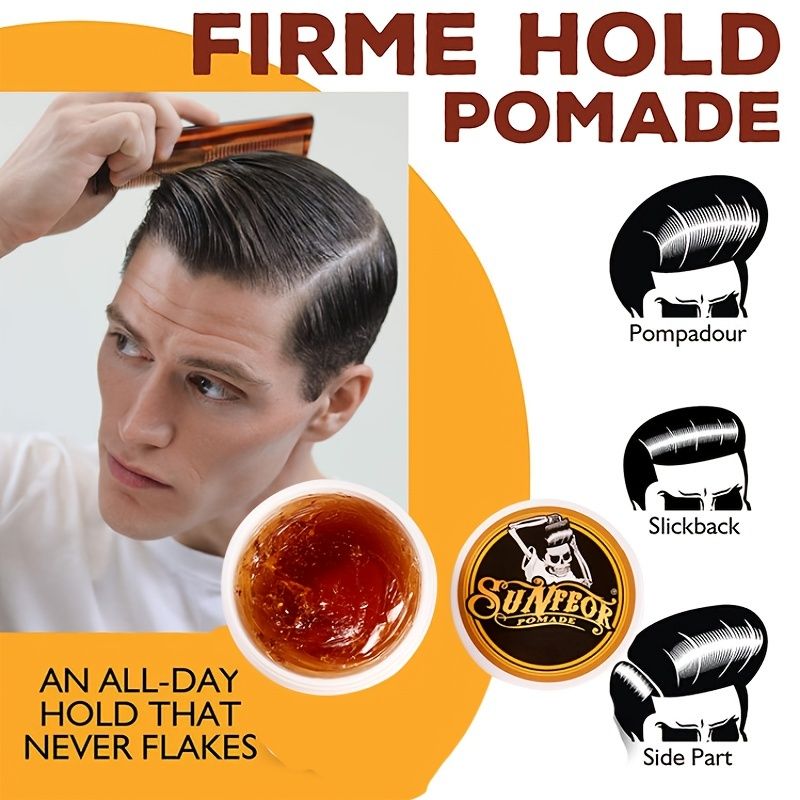Suavecito Pomade Firme Strong Hold Strong Hold Hair Pomade For Men Medium  Shine Water Based Wax