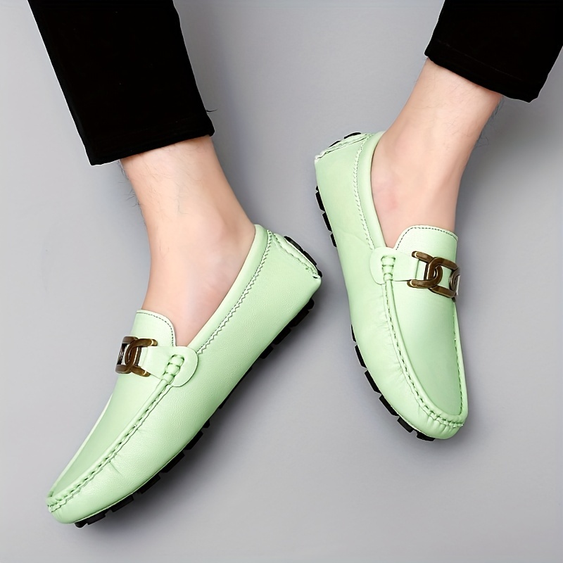 Men's Fashion Slip On Loafers, Smart Casual Dress Up Walking Shoes